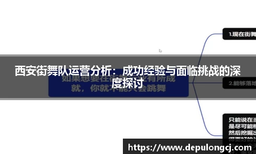 西安街舞队运营分析：成功经验与面临挑战的深度探讨